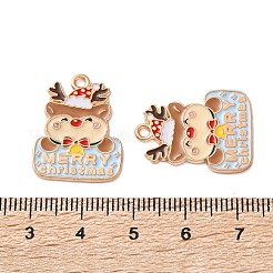 Pendentifs d'émail en alliage&nbsp;X-ENAM-I061-01KCG-06