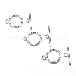 Chiusure toggle di sitle tibetano&nbsp;X-TIBE-A12208-S-NR