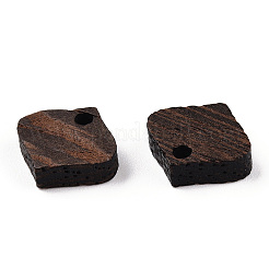 Rautenanhänger aus natürlichem Wengeholz&nbsp;WOOD-T023-27