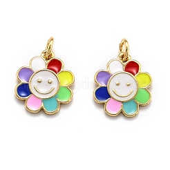 Charms smalto ottone&nbsp;KK-O135-01