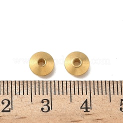 Perline di distanziatore in ottone&nbsp;KK-P095-15-C