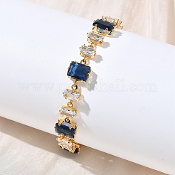 Gliederkettenarmbänder aus Messing&nbsp;BJEW-D378-04G