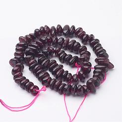 Chapelets de perles de grenat naturel&nbsp;G-J234-15