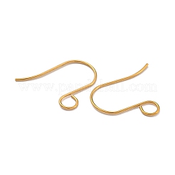 Ionenplattierung (IP) 316 Edelstahl französische Ohrringhaken&nbsp;X-JX138G
