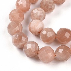 Natürliche sunstone Perlen Stränge&nbsp;G-S345-10mm-23