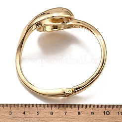 Scharnierarmreifen aus Legierung für Damen&nbsp;LS-BJEW-V002-06G