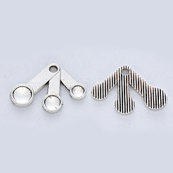 Pendentifs en alliage de style tibétain&nbsp;TIBE-R316-099AS-RS