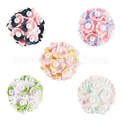 Perline di argilla con strass fatte a mano&nbsp;CLAY-TAC0015-02B