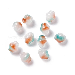 Cuentas de vidrio opaco&nbsp;GLAA-F117-04C