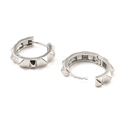 Spike-Creolen aus Messing&nbsp;EJEW-I289-16P