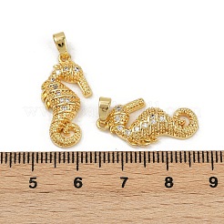 Colgante micropavé cubic zirconia de latón&nbsp;KK-C093-14G