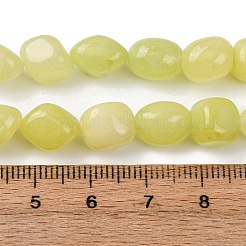 Naturweiß gefärbt Jade Perlen Stränge&nbsp;G-B078-D22-01A