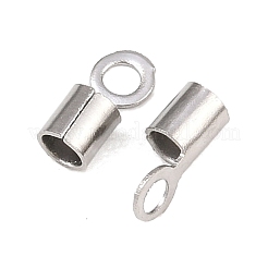 Emembouts de cordon à sertir repliables en acier inoxydable 304&nbsp;STAS-P434-05B-P