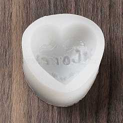 Moules en silicone diy cœur et rose pour la saint-valentin&nbsp;SIL-Z008-02B