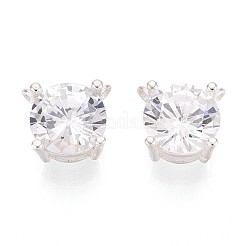 925 ciondolo in argento sterling con micro pavè di zirconi trasparenti&nbsp;STER-N017-17C-S