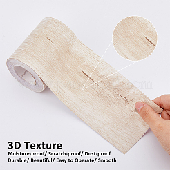 Selbstklebendes PVC-Papier mit Holzmaserung&nbsp;DIY-WH0632-19A-01