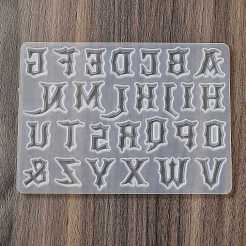 Silikonformen für Buchstaben a~z im gotischen Stil zum Selbermachen&nbsp;LS-DIY-P078-02