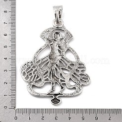 Gros pendentifs en alliage de style tibétain&nbsp;PALLOY-D362-02AS-B