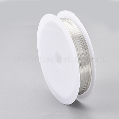 Fil de bijoux en cuivre rond&nbsp;CWIR-Q006-0.6mm-S