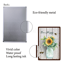 Metall-Eisen-Schild-Plakat&nbsp;AJEW-WH0157-387