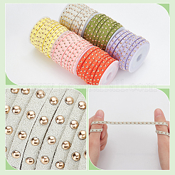 6 rouleau de cordon en faux suède 6 couleurs&nbsp;LW-PH0002-26B