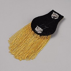 Modische Schulterklappen mit Quasten&nbsp;AJEW-WH0518-31A-G