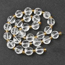 Natürlichem Quarz-Kristall-Perlen Stränge&nbsp;G-G271-C07-10mm