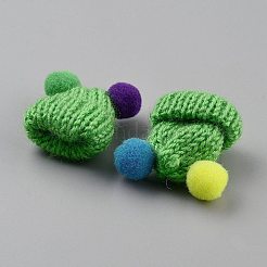 Sombrero de muñeca de poliéster hecho a mano&nbsp;AJEW-WH0348-354I