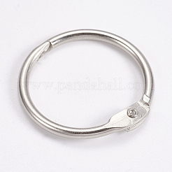 Eisen lose Blatt Buchbinder Scharnierringe&nbsp;IFIN-WH0015-01-30mm