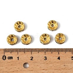 Messing Strass Zwischen perlen&nbsp;RB-A014-Z8mm-01C