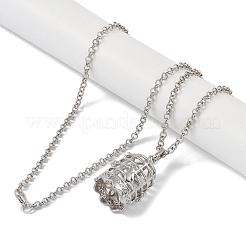 Colliers avec pendentif en laiton&nbsp;NJEW-G089-11P