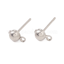 Accesorios para aretes de acero inoxidable 304 que no se deslustran&nbsp;STAS-P307-17B-P