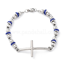 201 Gliederkettenarmbänder aus Edelstahl&nbsp;BJEW-A032-01P-02