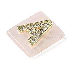 Natürlichen Rosenquarz Anhänger&nbsp;G-P585-05G-02