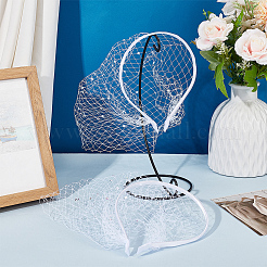 Haarbänder aus Polyester-Strass&nbsp;PHAR-WH0020-06B