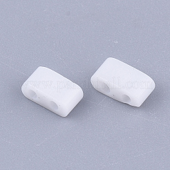 Perles de rocaille en verre fgb 2 trou&nbsp;X-SEED-S031-M-041