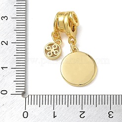 Pendenti in ottone con micro pavé di zirconi trasparenti per la festa della mamma&nbsp;CU-CBA4231-09G