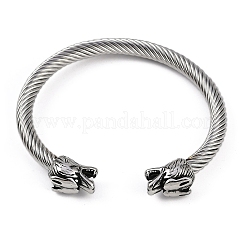 304 Edelstahl-Armreife für Damen&nbsp;STAS-M023-09P