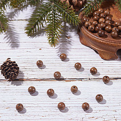 Des perles en bois naturel&nbsp;WOOD-PH0008-77