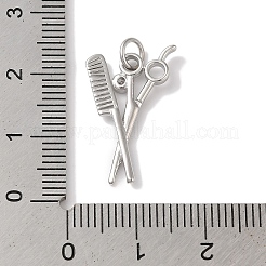 Pendenti in ottone con placcatura a cremagliera e zirconi cubici&nbsp;KK-L216-062P