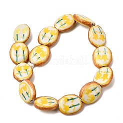 Abalorios de porcelana hechas a mano&nbsp;PORC-Z010-01A