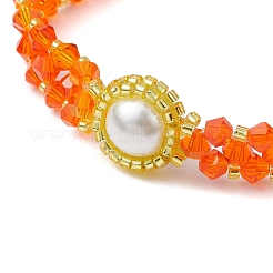 Perline di vetro si estendono bracciali&nbsp;BJEW-MZ00118
