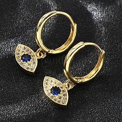 Boucles d'oreilles en laiton&nbsp;EJEW-Z086-12G