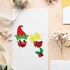 Weihnachtsthema Kohlenstoffstahl Stanzformen Schablonen&nbsp;DIY-WH0309-1182
