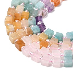 Brins de perles de quartz rose naturel&nbsp;G-H333-03B