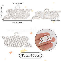 40 pieza de accesorios de aleación para collar de alta calidad&nbsp;FIND-SC0012-17S