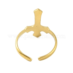 Anelli polsini aperti in acciaio inossidabile 304&nbsp;LS-RJEW-C084-02B-02G