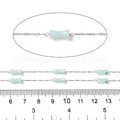 Catene portacavi in acciaio inox 304 e perline di conchiglia colorate&nbsp;STAS-B067-02P-01