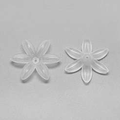 Coupelles 6-pétale en acrylique transparent&nbsp;FACR-S018-SB518