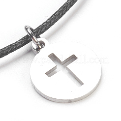 Pulseras con dijes de acero inoxidable 304&nbsp;BJEW-JB03780-05